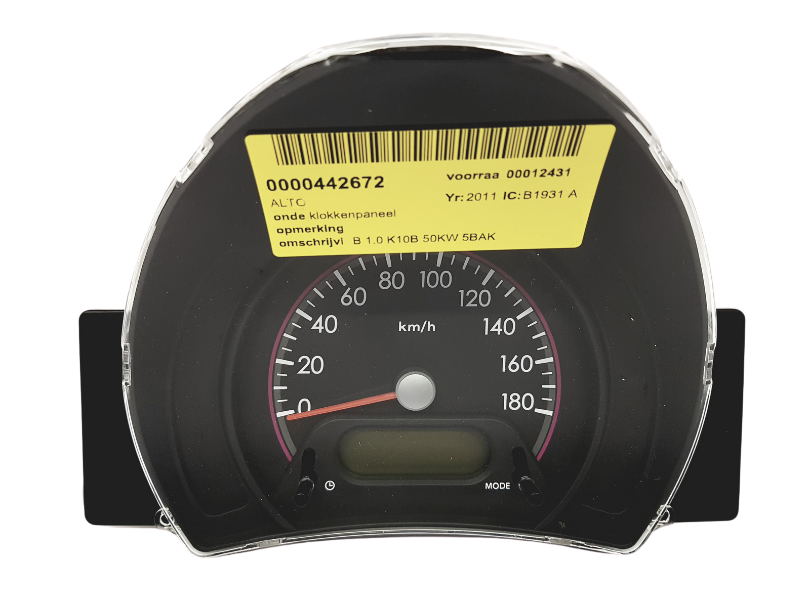 Speedometer/Instrument Cluster Suzuki Alto Nissan Pixo 34100M68K81 31230 main product photo