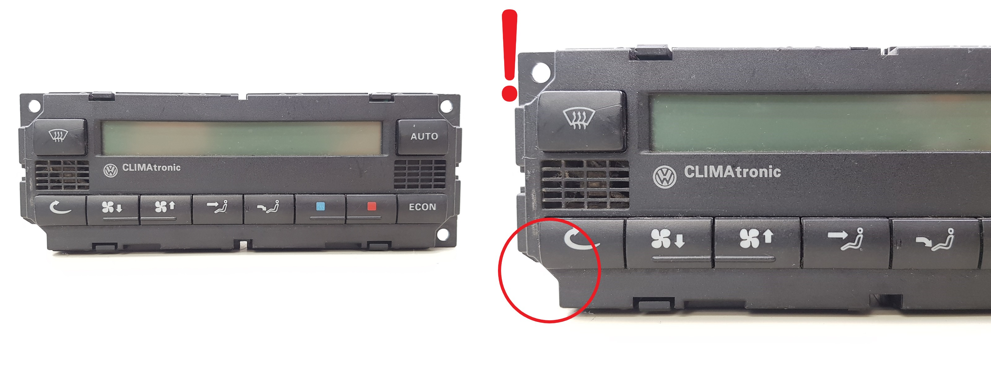 Heater Control Unit VW Golf 4 Passat B5 3B1907044C 1112 main product photo