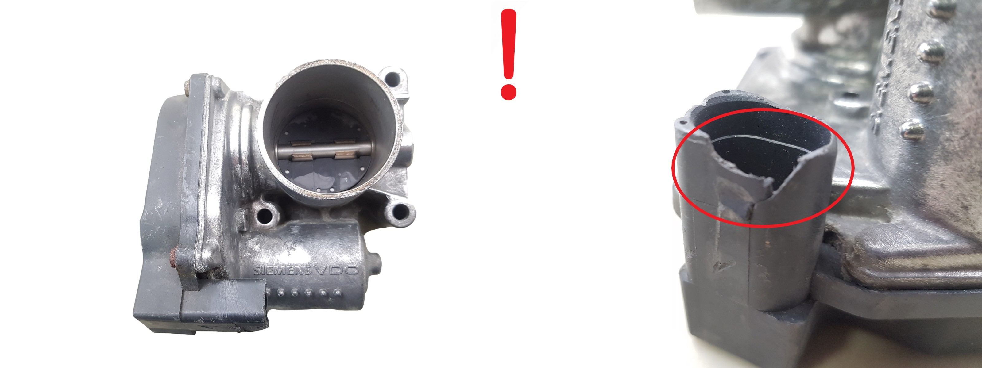 Throttle Body Valve 03C133062B A2C53030790 VWAG 2342 main product photo