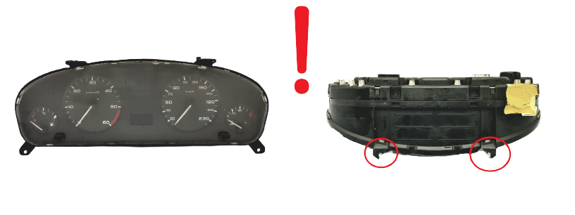 Speedometer/Instrument Cluster Peugeot 406 9630372780 110008882002 50553 main product photo