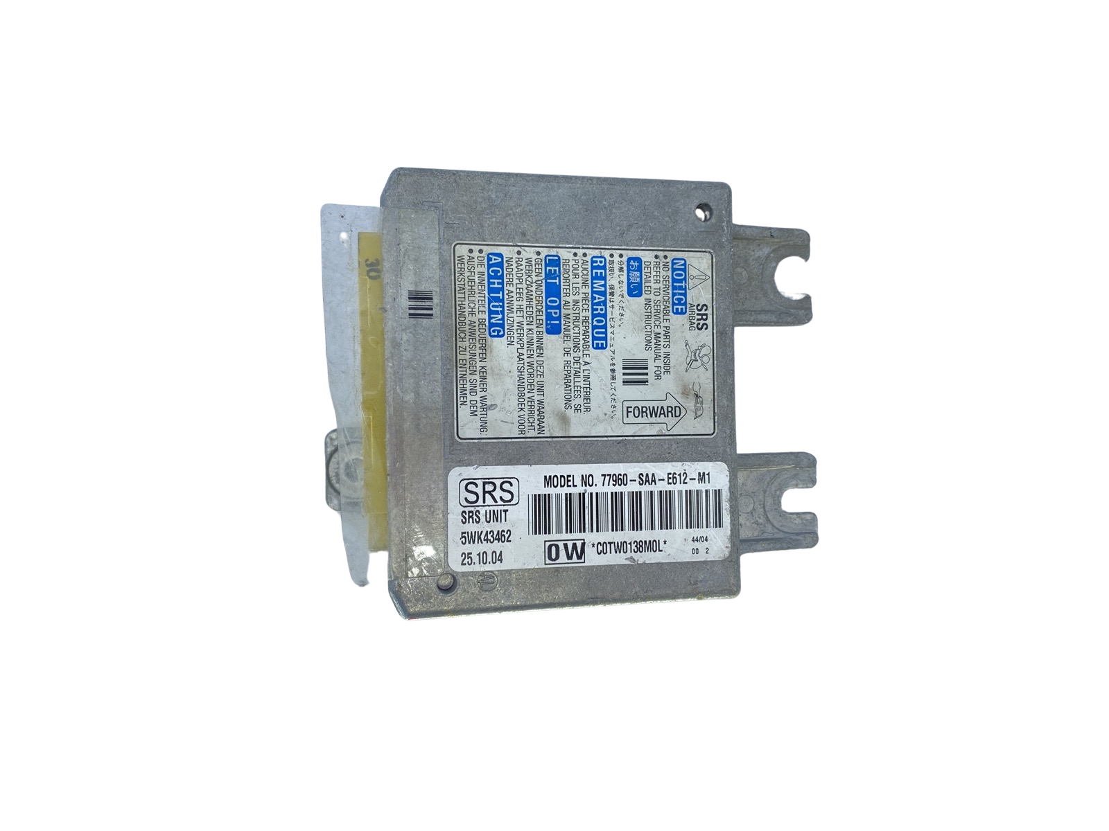Control unit Module 77960-SAA-E612-M1 5WK43462 Honda main product photo