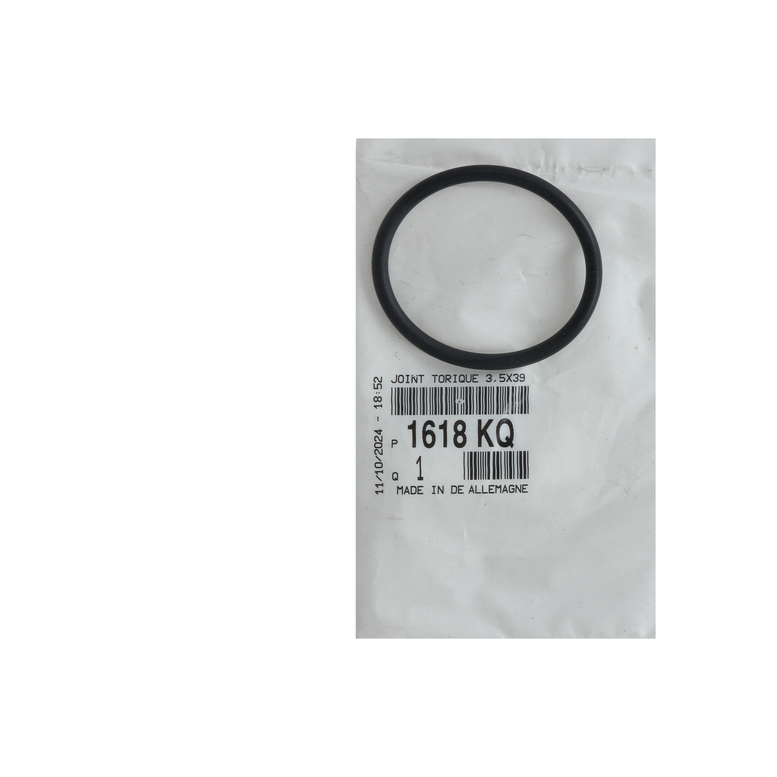 Gasket, Seal EGR Original Citroen Peugeot 1618KQ 1618.KQ main product photo