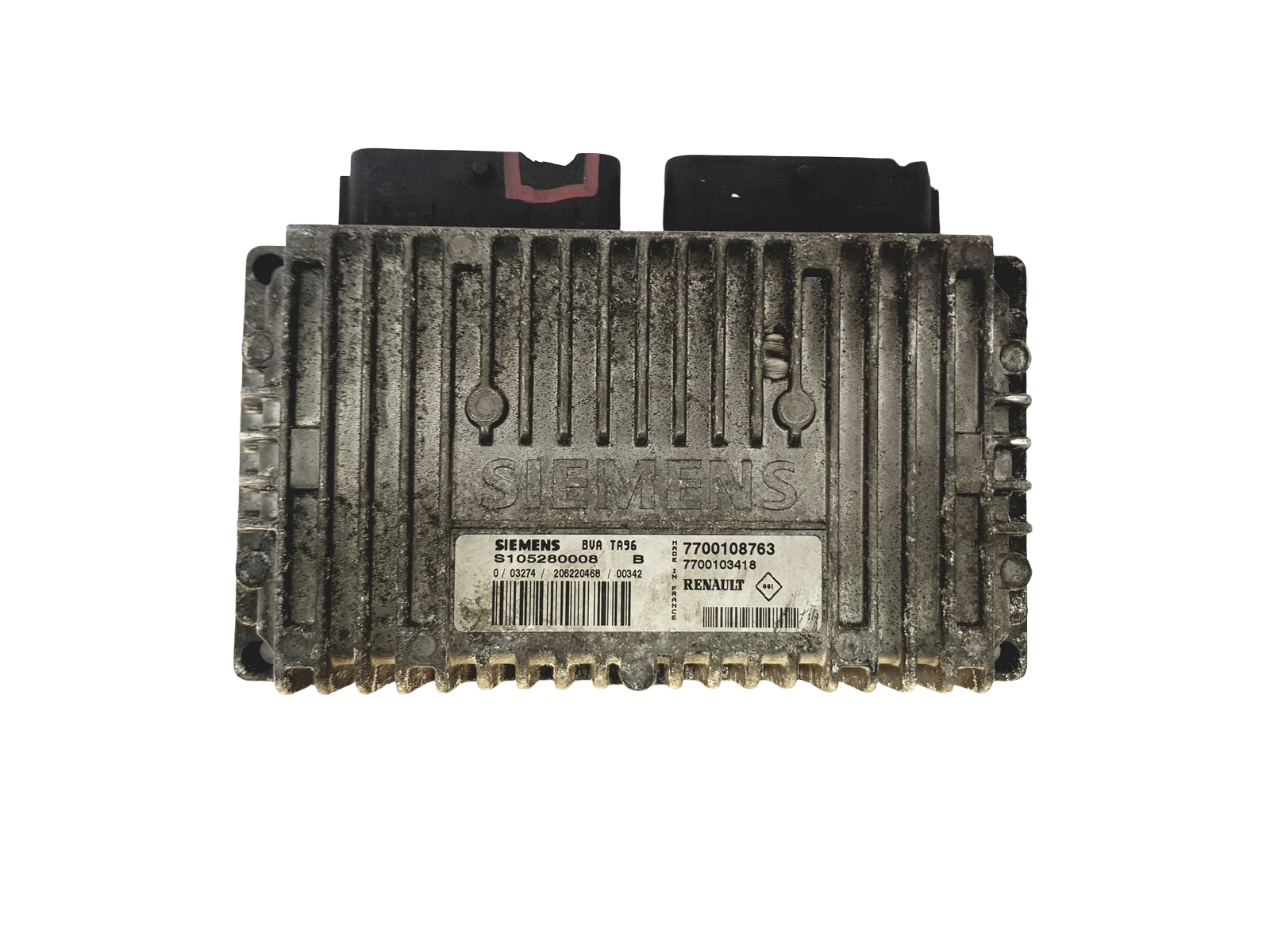 Control Unit S105280008B 7700108763 7700103418 Renault Siemens 22438 main product photo