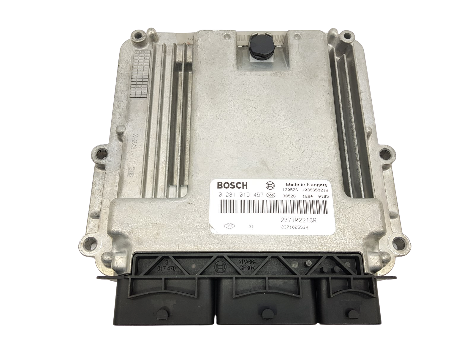 Control Unit 0281019457 237102213R 237102553R Renault Bosch 27912 main product photo