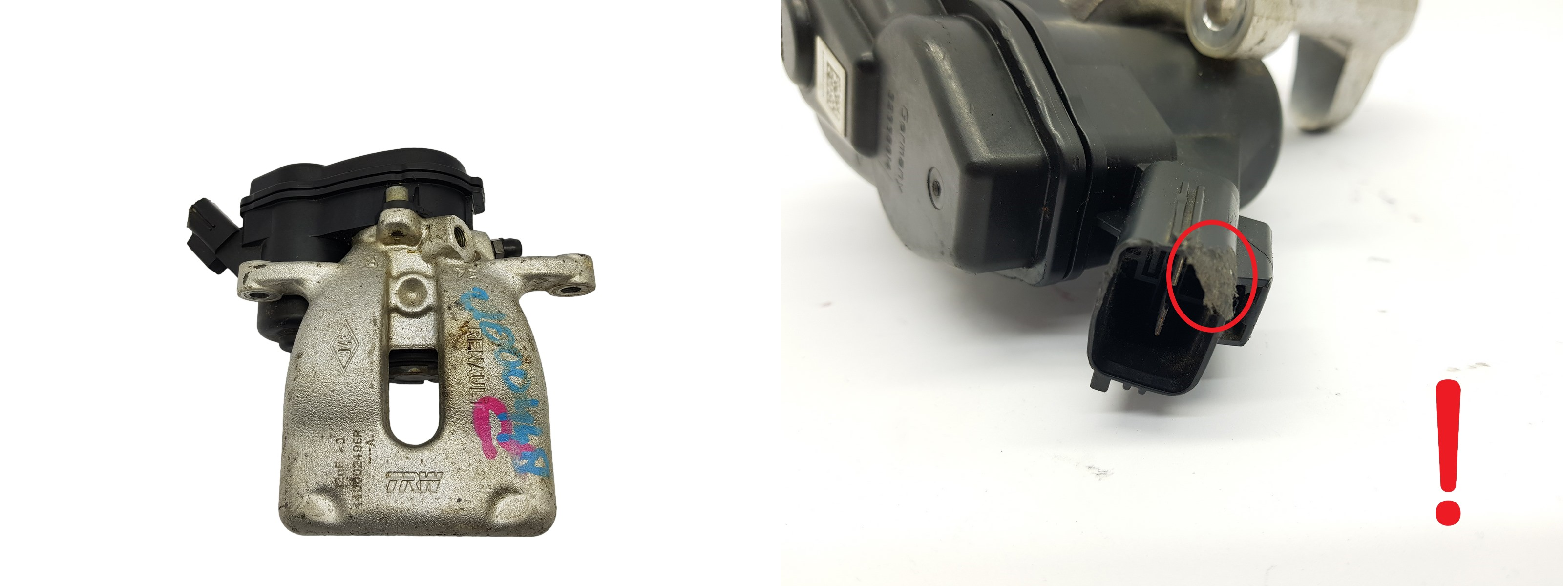 Brake Caliper Right Rear 440019012R 440002496R Renault main product photo