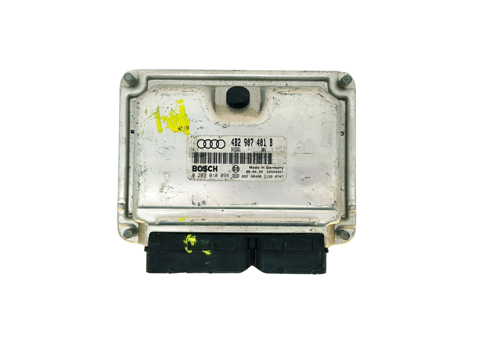 ECU Engine Control Unit 4B2907401B 0281010098 Audi Bosch 33027 main product photo