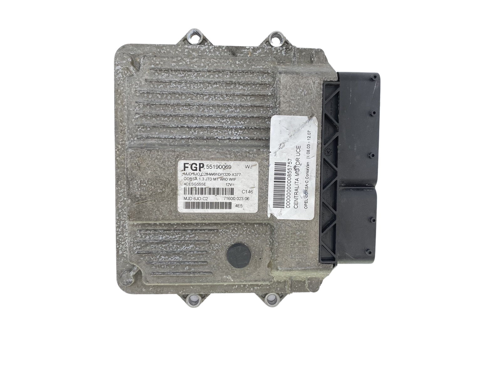 Control Unit FGP 55190069 MJD6JO.C2 71600.023.06 Opel 59460 main product photo