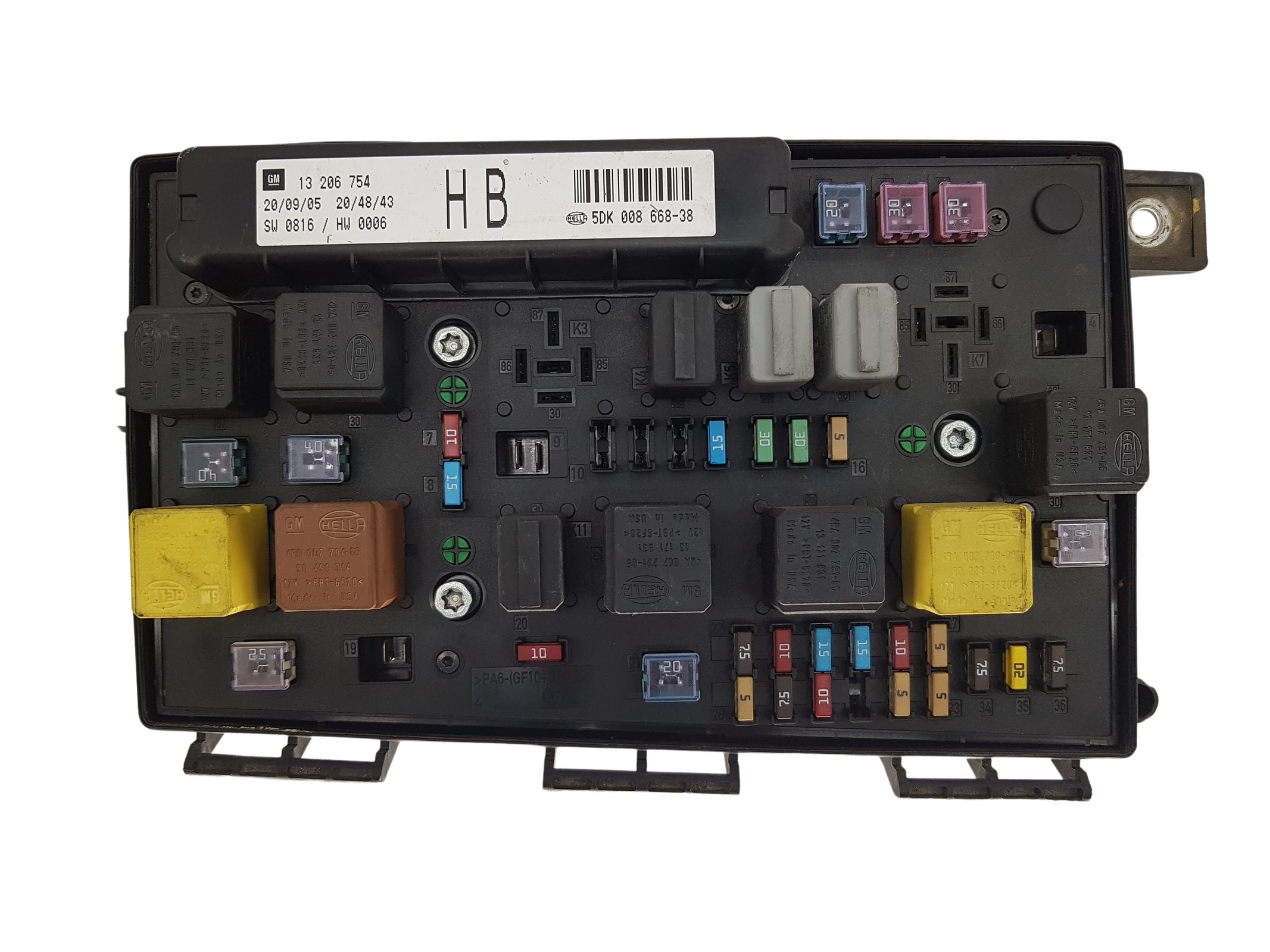 Module 13206754 5DK008668-38 HB Opel GM 2533 main product photo
