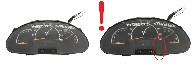 Speedometer/Instrument Cluster Mercedes Sprinter A0014460721 58631 main product photo