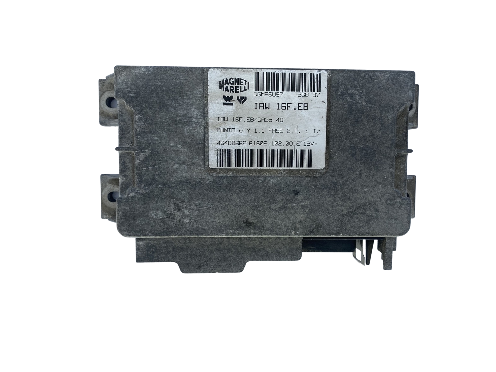 Control Unit Fiat 46480662 IAW16F.EB 61602.102.00 Magneti Marelli 48710 main product photo