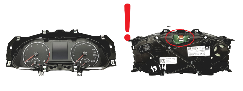 Speedometer/Instrument Cluster VW Polo 2G0920740C A2C17031000 VDO 53960 main product photo