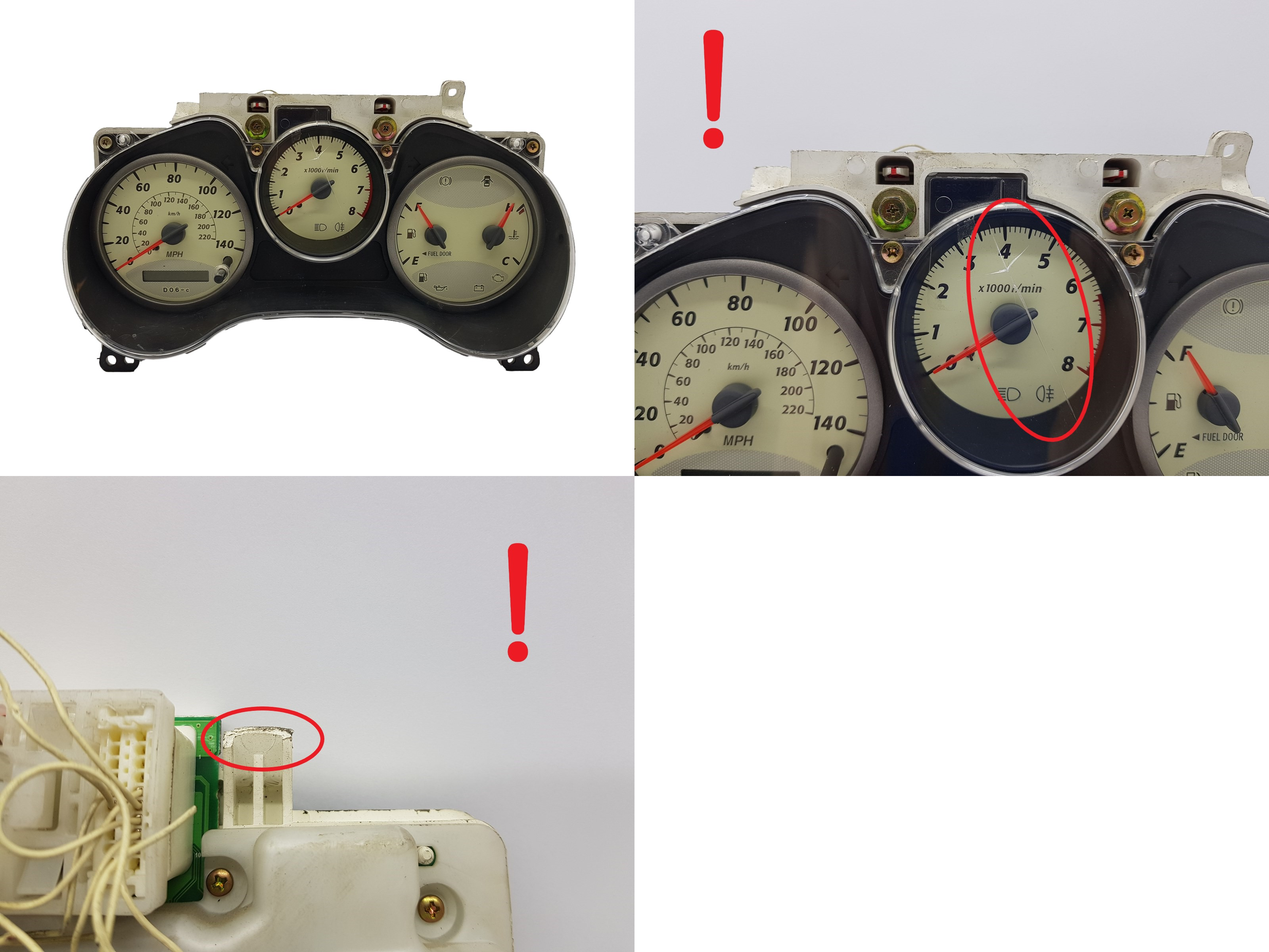 Speedometer/Instrument Cluster Toyota RAV4 83800-42881 main product photo