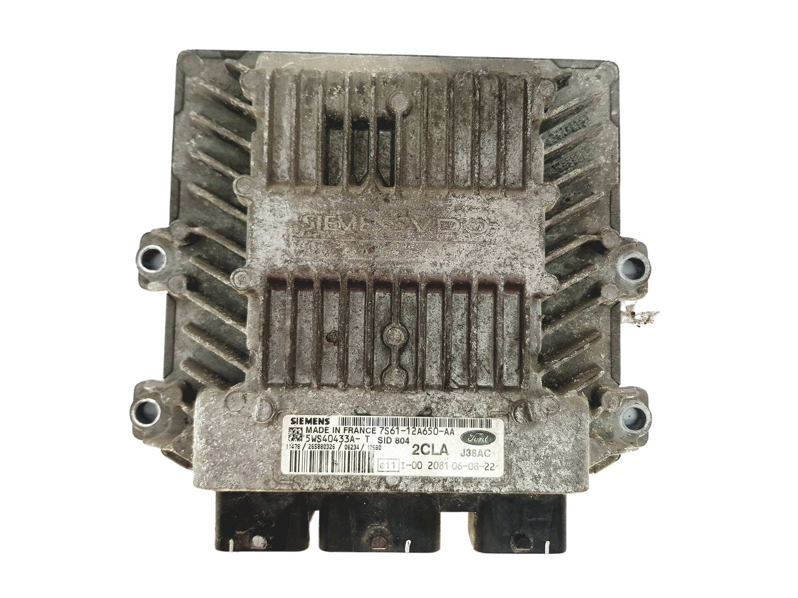 Control Unit 7S61-12A650-AA 5WS40433A-T SID 804 Ford Siemens 27153 main product photo