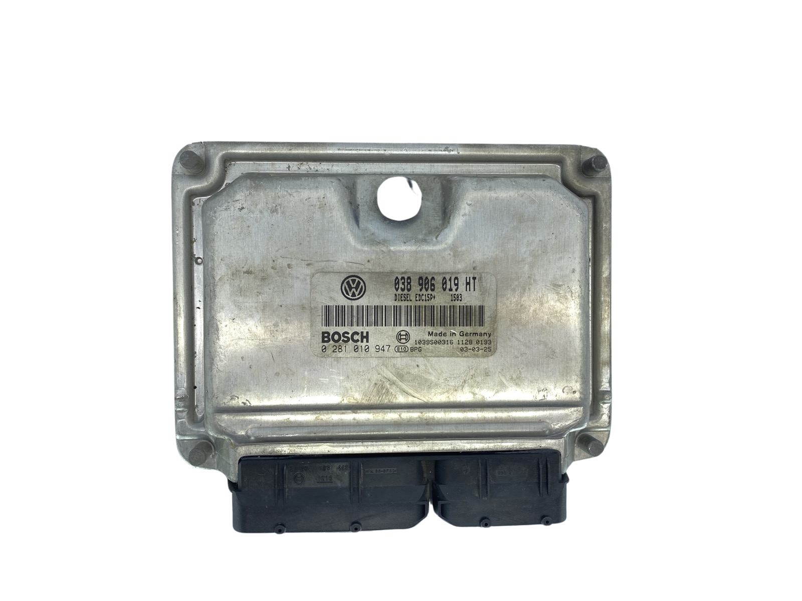 Control Unit 038906019HT 0281010947 VW Skoda Seat Bosch 63049 main product photo