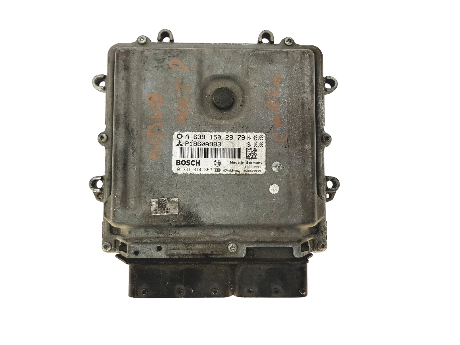 Control Unit 0281014363 A6391502879 P1860A983 Mitsubishi Bosch 27493 main product photo