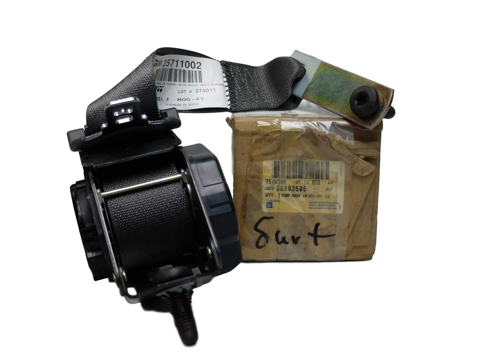 Seat Belt Left Rear Pontiac Buick Oldsmobile 88893595 GM main product photo