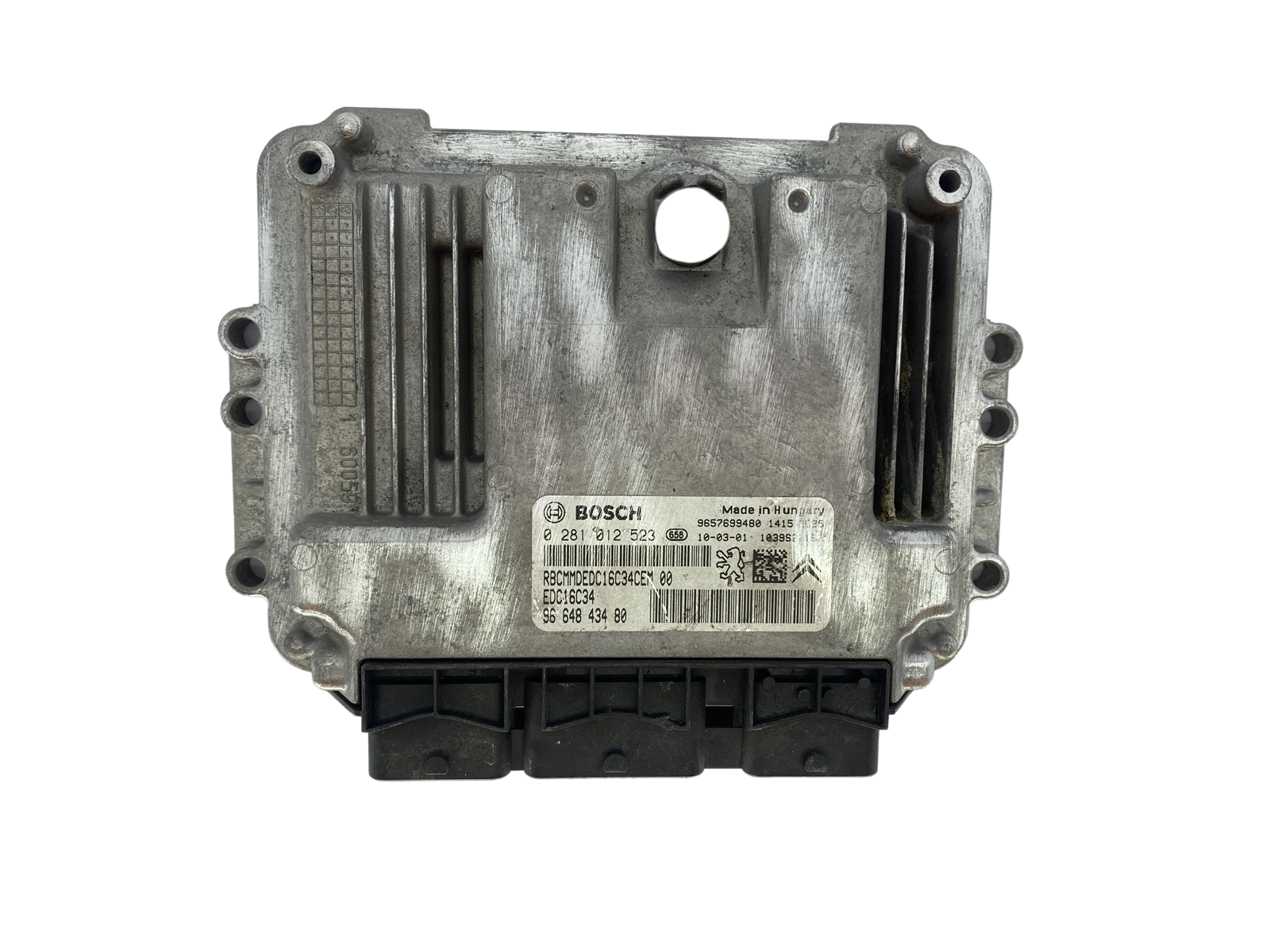 Control Unit 0281012523 9664843480 9657699480 PSA Bosch 50142 main product photo