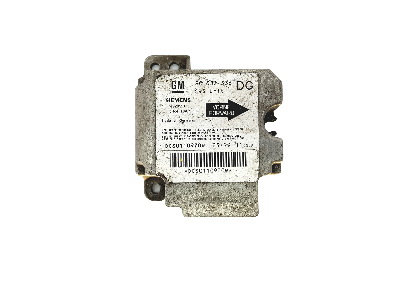 Control unit Module 90582536 5WK4190 Opel Siemens main product photo