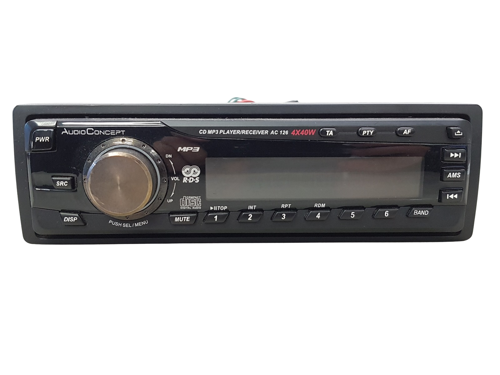 Radio Cd Mp3 Player AudioConcept AC126 main product photo