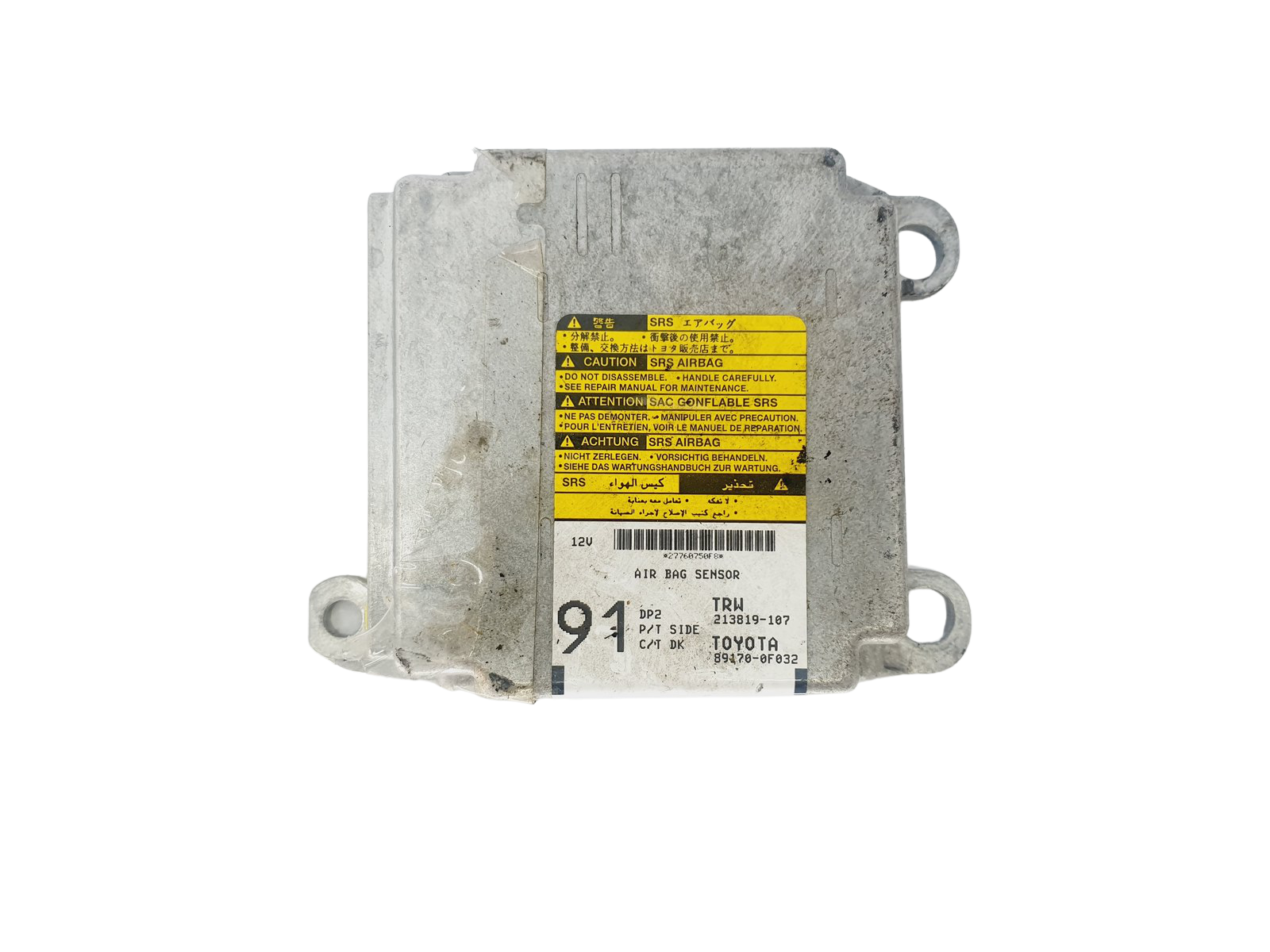 Control unit Module 213819-107 89170-0F032 Toyota TRW 38262 main product photo