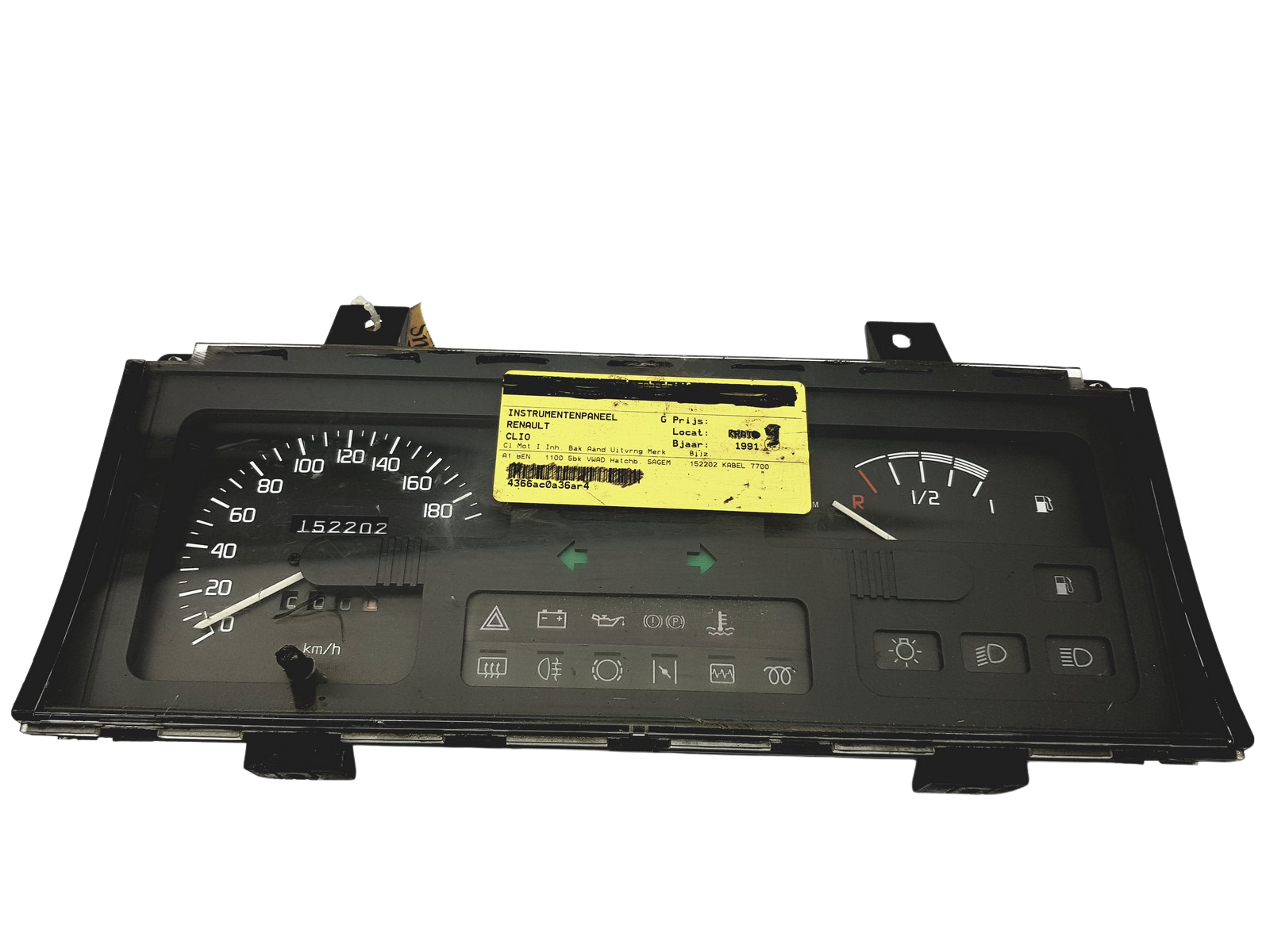 Speedometer/Instrument Cluster Renault Clio 1 7700806691 A 49845 main product photo