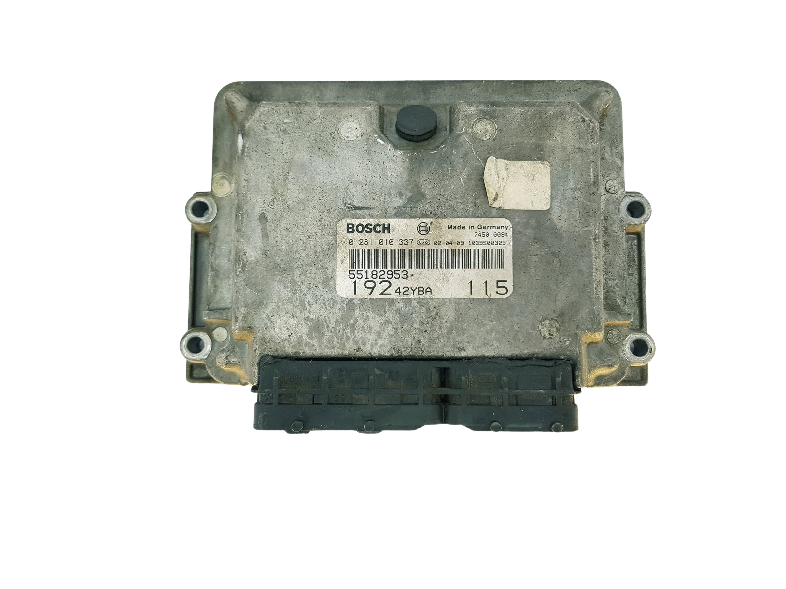Control Unit Fiat 55182953 0281010337 Bosch 33436 main product photo