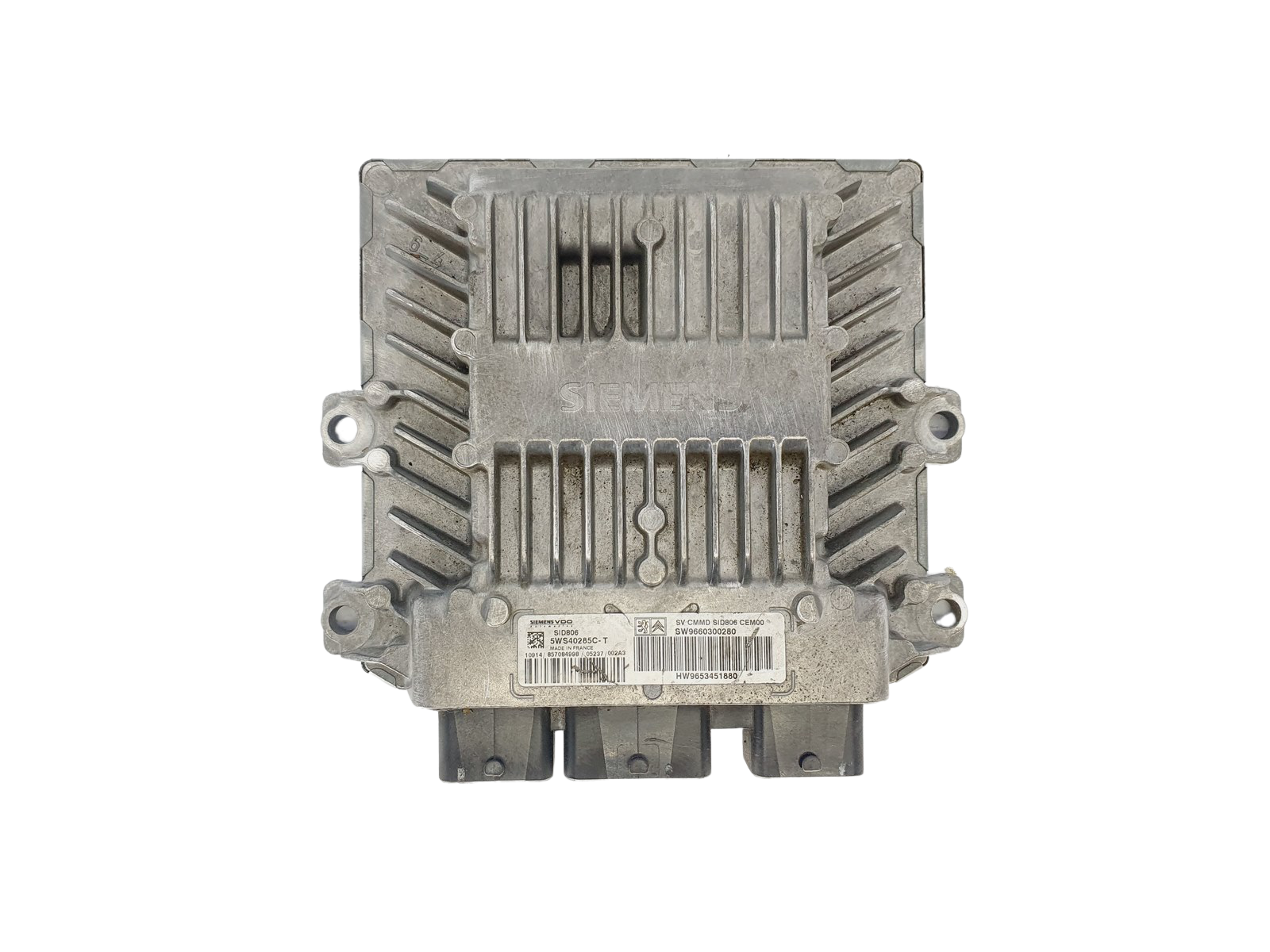 Control Unit 9660300280 9653451880 5WS40285C-T PSA Siemens 43035 main product photo