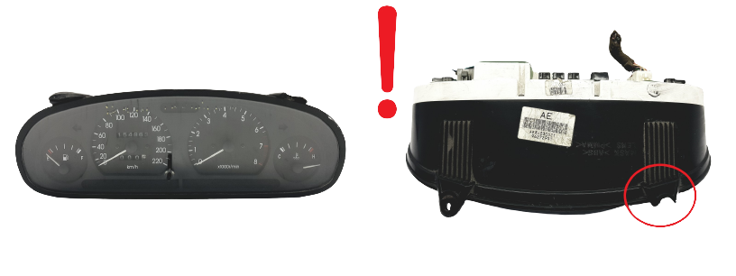 Speedometer/Instrument Cluster Daewoo Chevrolet Nubira 96272951 54480 main product photo