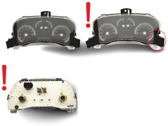 Speedometer/Instrument Cluster Fiat Punto 46753580 6063089909 59359 main product photo