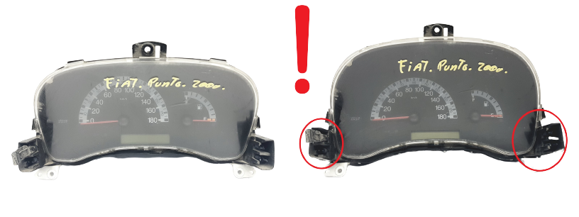 Speedometer/Instrument Cluster Fiat Punto 60.6307.002.H 606307002H 54240 main product photo