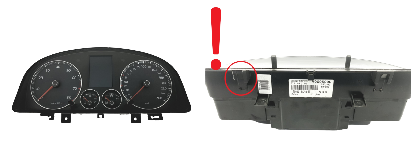 Speedometer/Instrument Cluster VW Touran 1T0920874E 110080379009 56070 main product photo