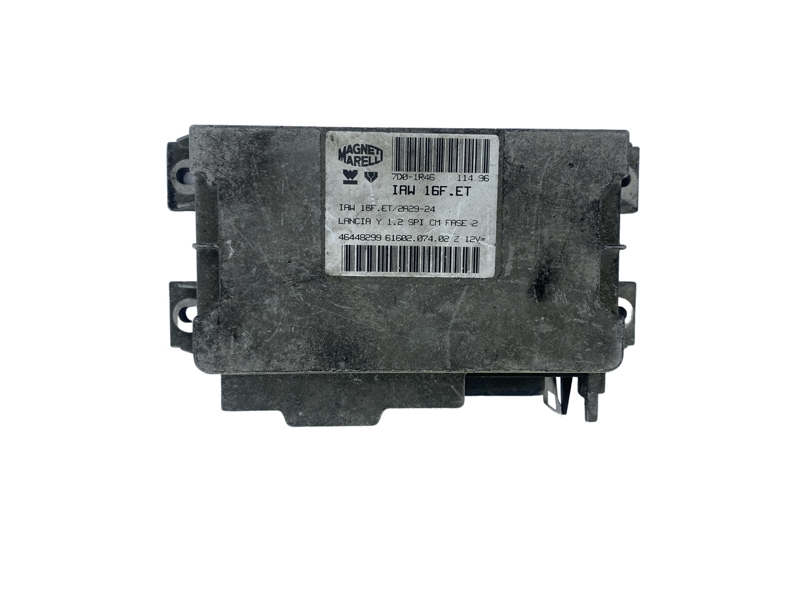 Control Unit Lancia 46448299 IAW16F.ET 61602.074.02 Magneti Marelli 51783 main product photo