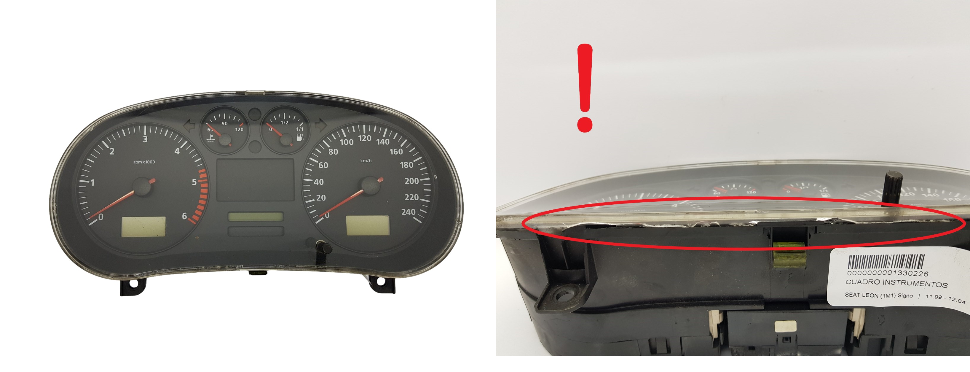Speedometer/Instrument Cluster Seat Leon Toledo 1M0920821B main product photo