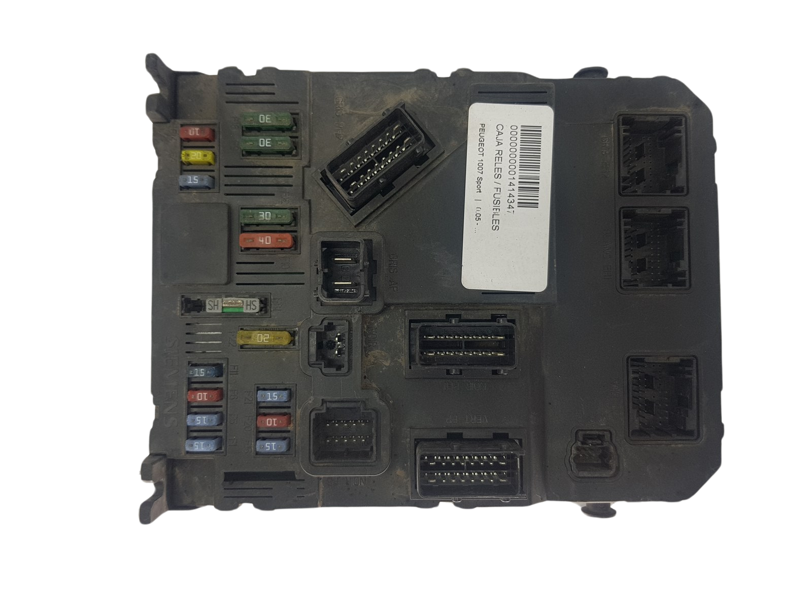 Control Unit BSI S118085300M 9653667280 PSA Siemens 1868 main product photo