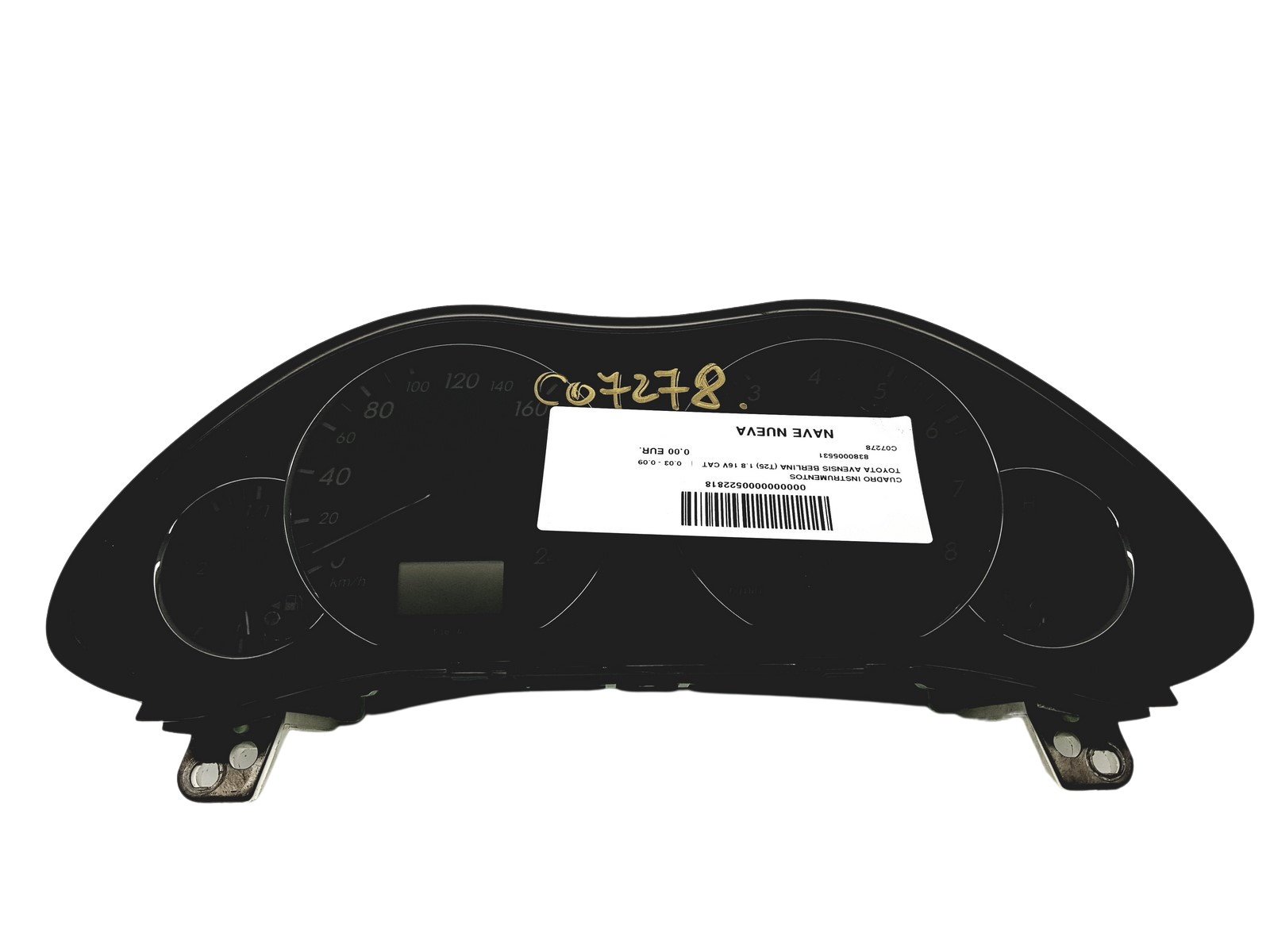 Speedometer/Instrument Cluster Toyota Avensis 83800-05531 Denso 58229 main product photo