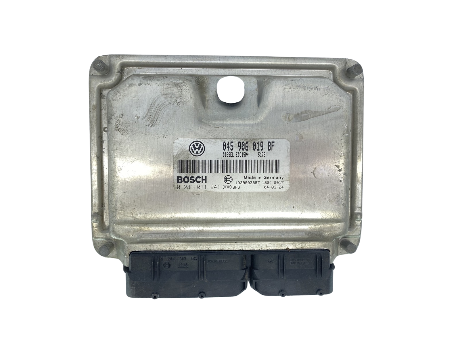 Control Unit 045906019BF 0281011241 VW Bosch 63408 main product photo