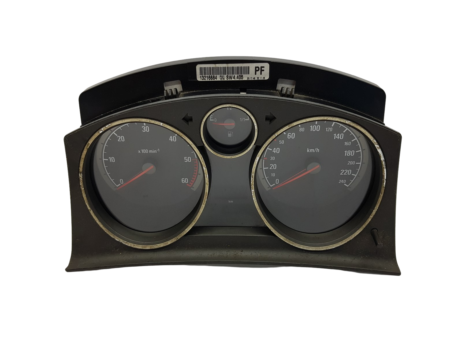 Speedometer/Instrument Cluster Opel Astra H Zafira B 13216684PF 1515 main product photo