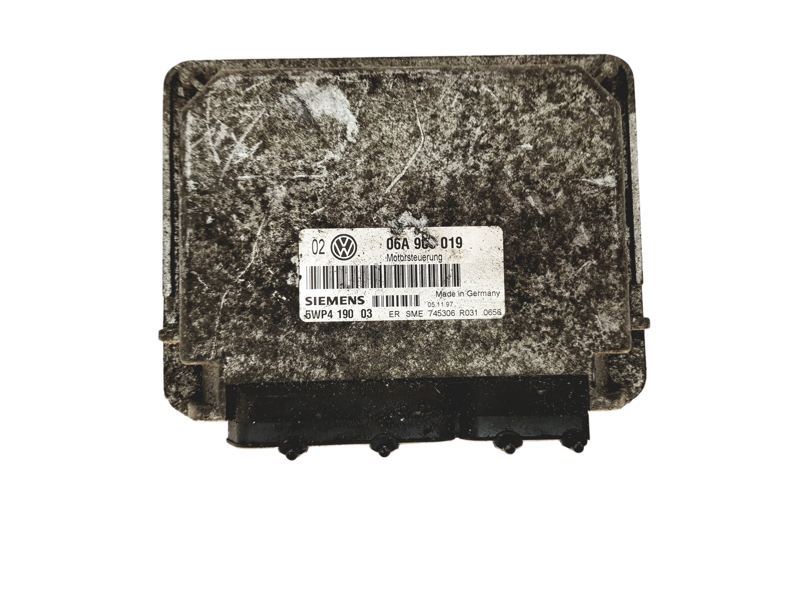 ECU Engine Control Unit VW 06A906019 5WP4190 Siemens 27858 main product photo