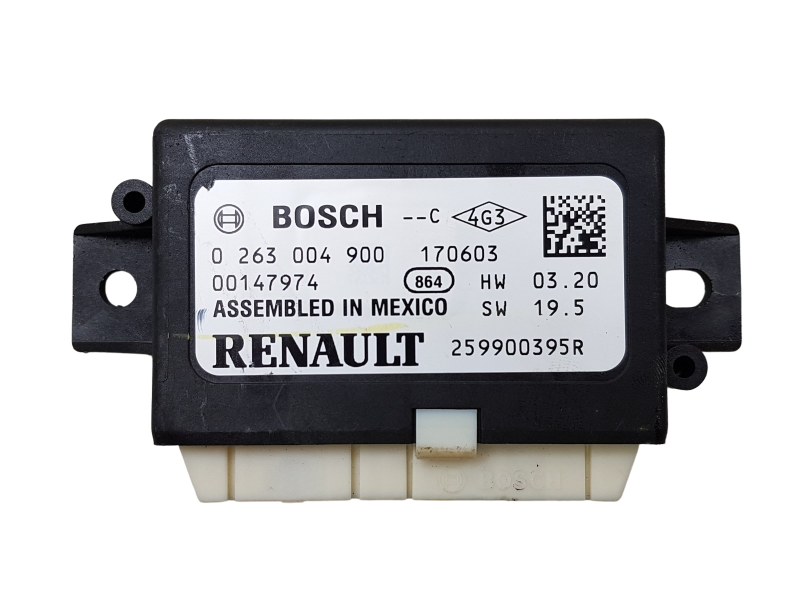 Pdc Parking Module Renault Dacia 259900395R 0263004900 Bosch main product photo