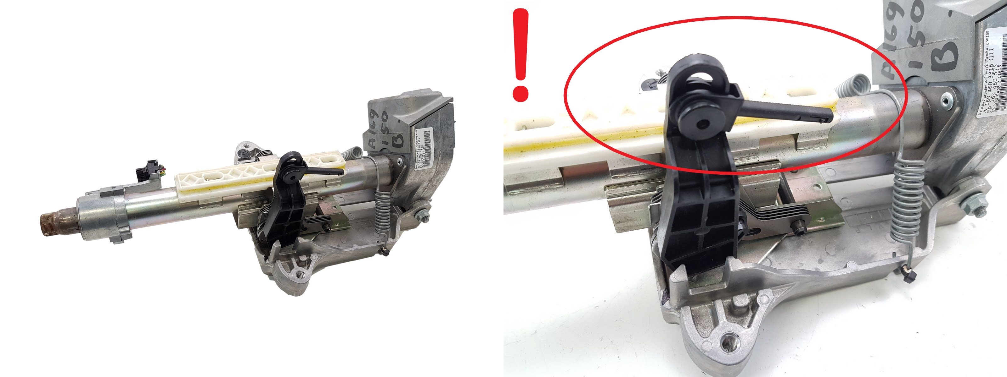 Steering Column Mercedes A B A1694603316 1695452932 169462023 1003 main product photo