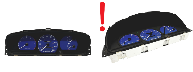 Speedometer/Instrument Cluster Kia Sephia K26TA main product photo