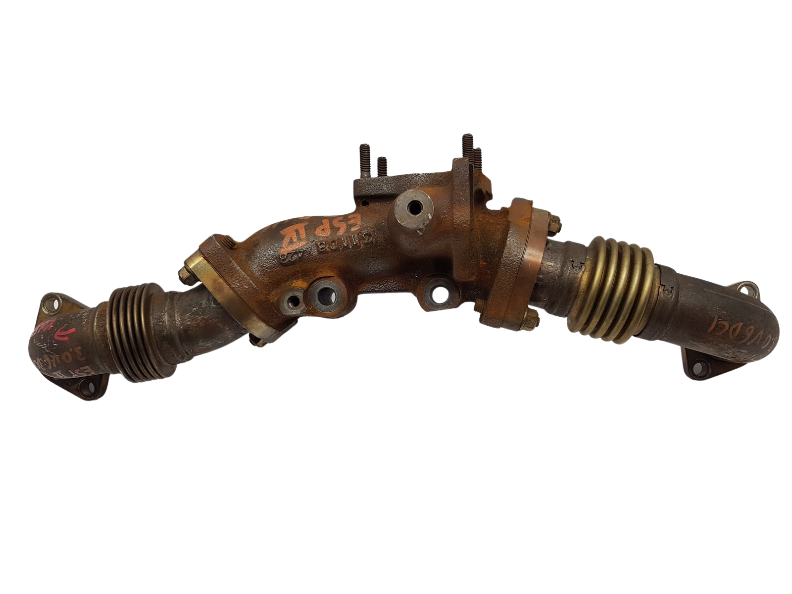 Exhaust Pipe 7701052872 7701052869 7701052871 Renault 3.0 V6 DCI main product photo