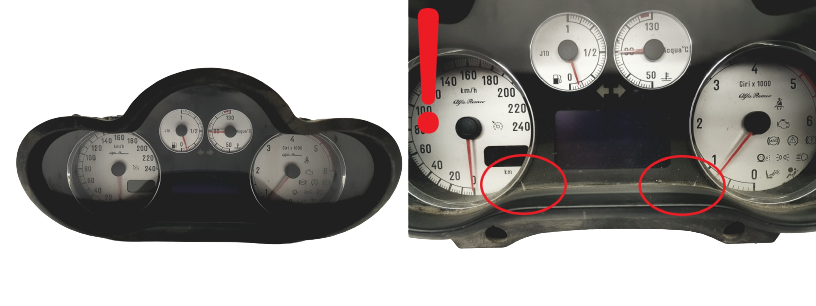Speedometer/Instrument Cluster Alfa Romeo 147 156071292 110080304091 52717 main product photo