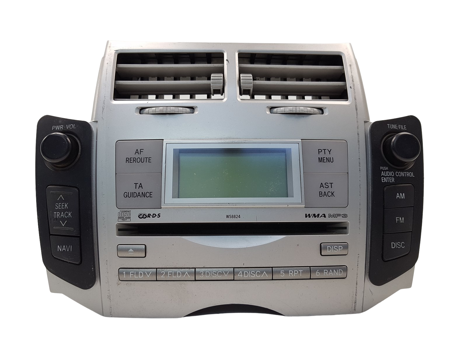 Radio CD Player Toyota Yaris 86120-0D210 CQ-TS0570LC W58824 1182 main product photo