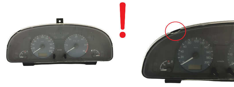 Speedometer/Instrument Cluster Citroen Xsara 9641902980 C 00 Sagem main product photo