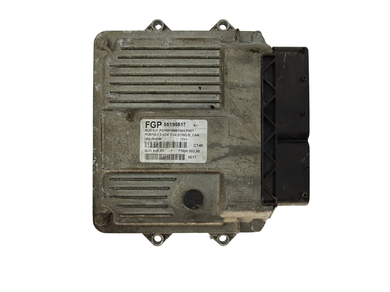 Control Unit FGP 6JF.P3 55195817 71600.053.00 Fiat Magneti Marelli 14844 main product photo
