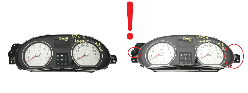 Speedometer/Instrument Cluster Dacia Sandero Logan 248104802R 55092 main product photo