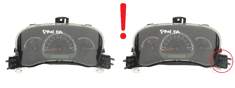 Speedometer/Instrument Cluster Fiat Panda 51871010 503005310301 58607 main product photo