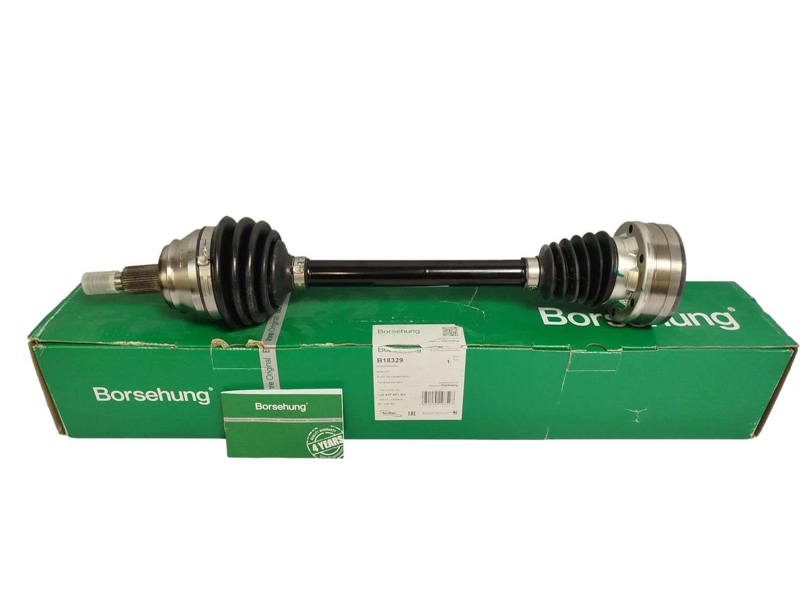 Drive Shaft Left For VW Seat Skoda 1J0407451MX B18329 Borsehung main product photo