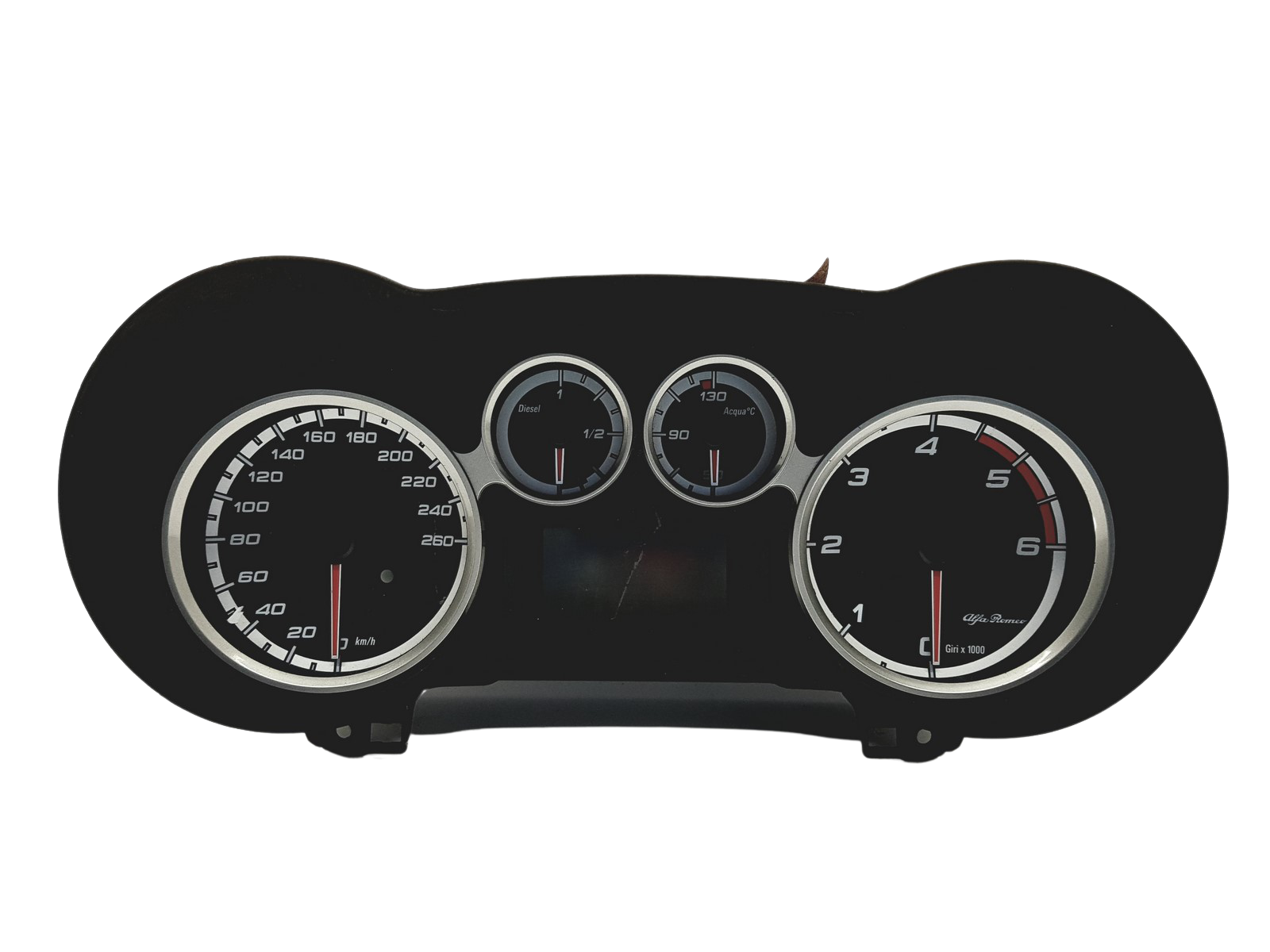 Speedometer/Instrument Cluster Alfa Romeo Mito 50516439 A2C53352557 51826 main product photo